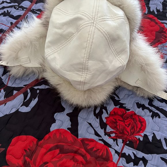 White -grey real Scribe Aviator  Woman  Hat - Picture 16 of 16